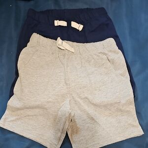 Carter's Light Gray Elastic Waist Shorts